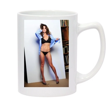 Brooke Burke 14oz White Statesman Mug