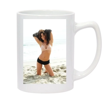 Brooke Burke 14oz White Statesman Mug