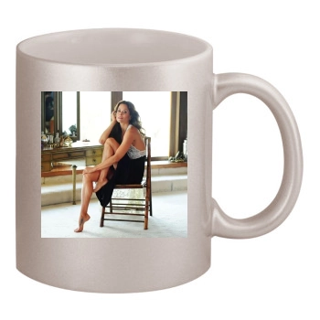 Brooke Burke 11oz Metallic Silver Mug