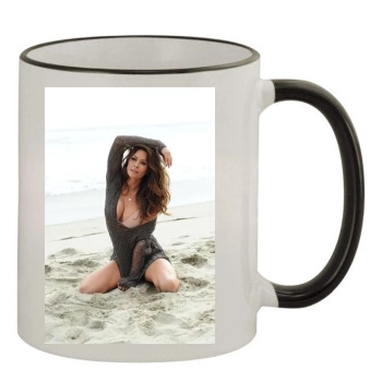 Brooke Burke 11oz Colored Rim & Handle Mug