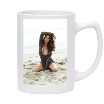 Brooke Burke 14oz White Statesman Mug