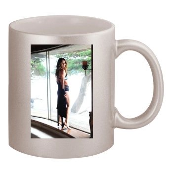 Brooke Burke 11oz Metallic Silver Mug