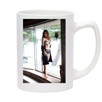 Brooke Burke 14oz White Statesman Mug