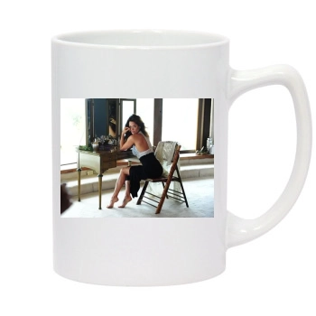 Brooke Burke 14oz White Statesman Mug