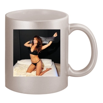 Brooke Burke 11oz Metallic Silver Mug