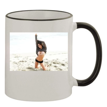 Brooke Burke 11oz Colored Rim & Handle Mug