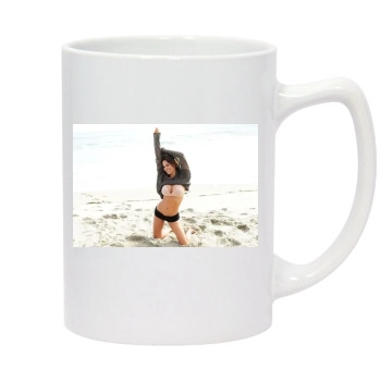 Brooke Burke 14oz White Statesman Mug