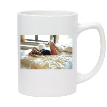 Brooke Burke 14oz White Statesman Mug