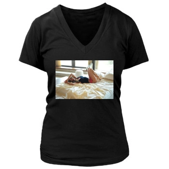 Brooke Burke Women's Deep V-Neck TShirt