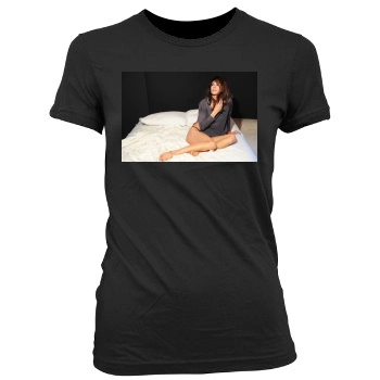 Brooke Burke Women's Junior Cut Crewneck T-Shirt