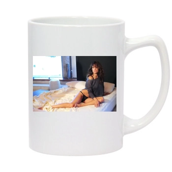 Brooke Burke 14oz White Statesman Mug