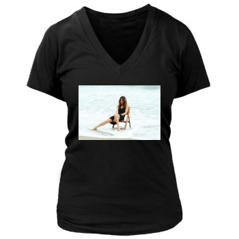 Brooke Burke Women's Deep V-Neck TShirt