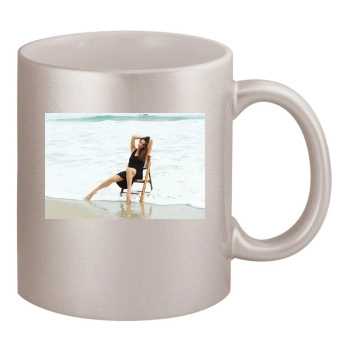 Brooke Burke 11oz Metallic Silver Mug