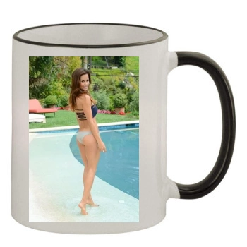 Brooke Burke 11oz Colored Rim & Handle Mug