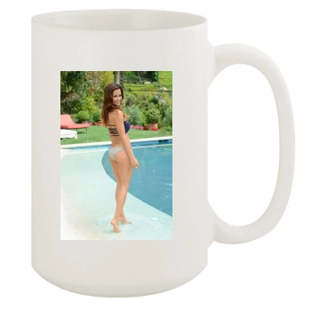 Brooke Burke 15oz White Mug