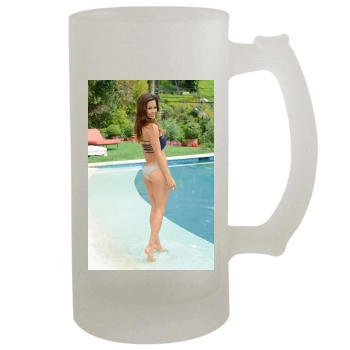 Brooke Burke 16oz Frosted Beer Stein