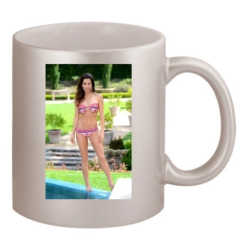 Brooke Burke 11oz Metallic Silver Mug