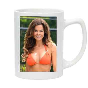 Brooke Burke 14oz White Statesman Mug