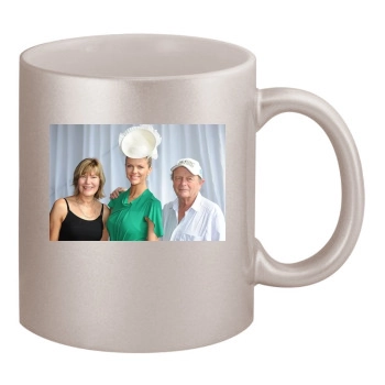 Brooklyn Decker 11oz Metallic Silver Mug