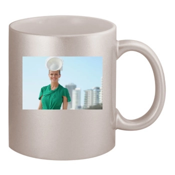 Brooklyn Decker 11oz Metallic Silver Mug