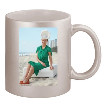 Brooklyn Decker 11oz Metallic Silver Mug