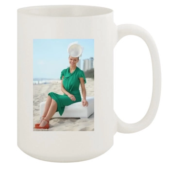 Brooklyn Decker 15oz White Mug