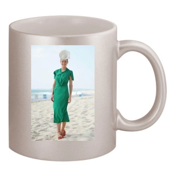 Brooklyn Decker 11oz Metallic Silver Mug