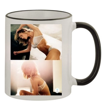 Brooklyn Decker 11oz Colored Rim & Handle Mug