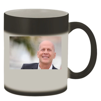 Bruce Willis Color Changing Mug