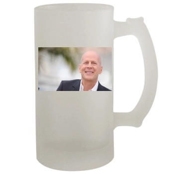 Bruce Willis 16oz Frosted Beer Stein