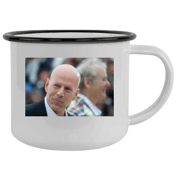 Bruce Willis Camping Mug