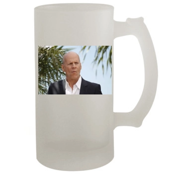 Bruce Willis 16oz Frosted Beer Stein