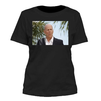 Bruce Willis Women's Cut T-Shirt