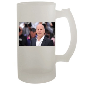 Bruce Willis 16oz Frosted Beer Stein