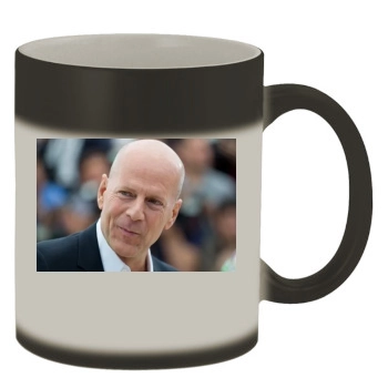 Bruce Willis Color Changing Mug