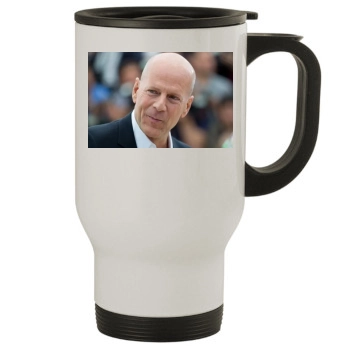 Bruce Willis Stainless Steel Travel Mug