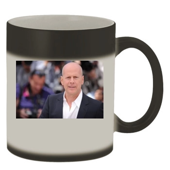 Bruce Willis Color Changing Mug