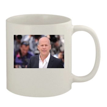 Bruce Willis 11oz White Mug