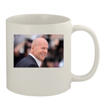 Bruce Willis 11oz White Mug