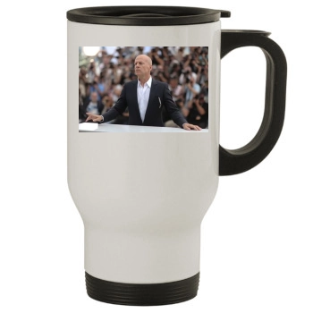 Bruce Willis Stainless Steel Travel Mug