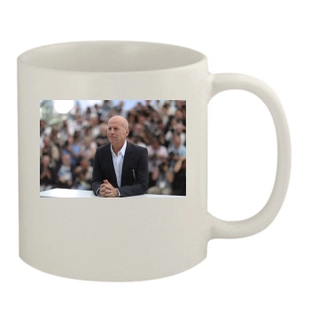 Bruce Willis 11oz White Mug