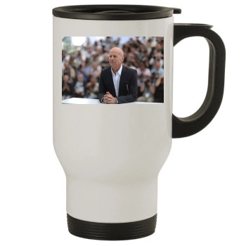 Bruce Willis Stainless Steel Travel Mug