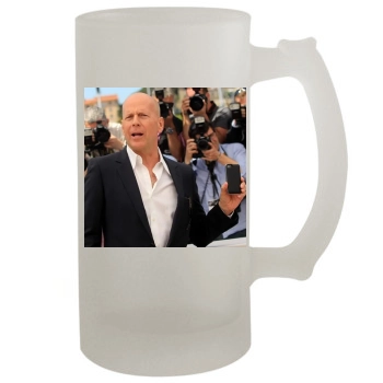 Bruce Willis 16oz Frosted Beer Stein