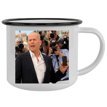 Bruce Willis Camping Mug