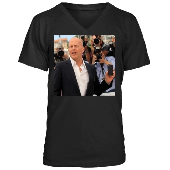 Bruce Willis Men's V-Neck T-Shirt