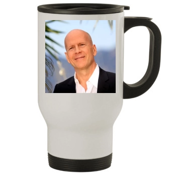 Bruce Willis Stainless Steel Travel Mug