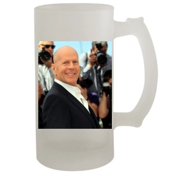 Bruce Willis 16oz Frosted Beer Stein