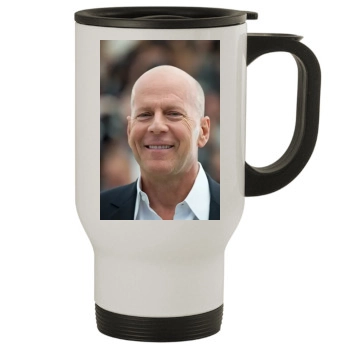 Bruce Willis Stainless Steel Travel Mug