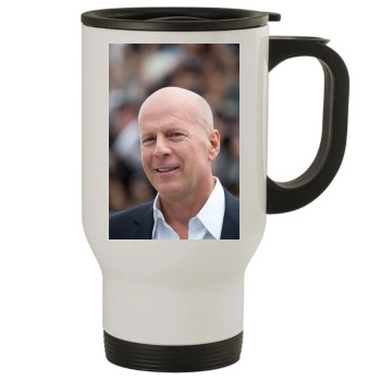 Bruce Willis Stainless Steel Travel Mug