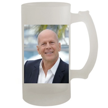 Bruce Willis 16oz Frosted Beer Stein